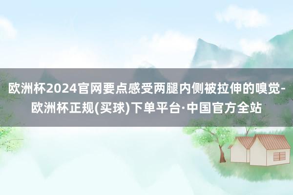 欧洲杯2024官网要点感受两腿内侧被拉伸的嗅觉-欧洲杯正规(买球)下单平台·中国官方全站